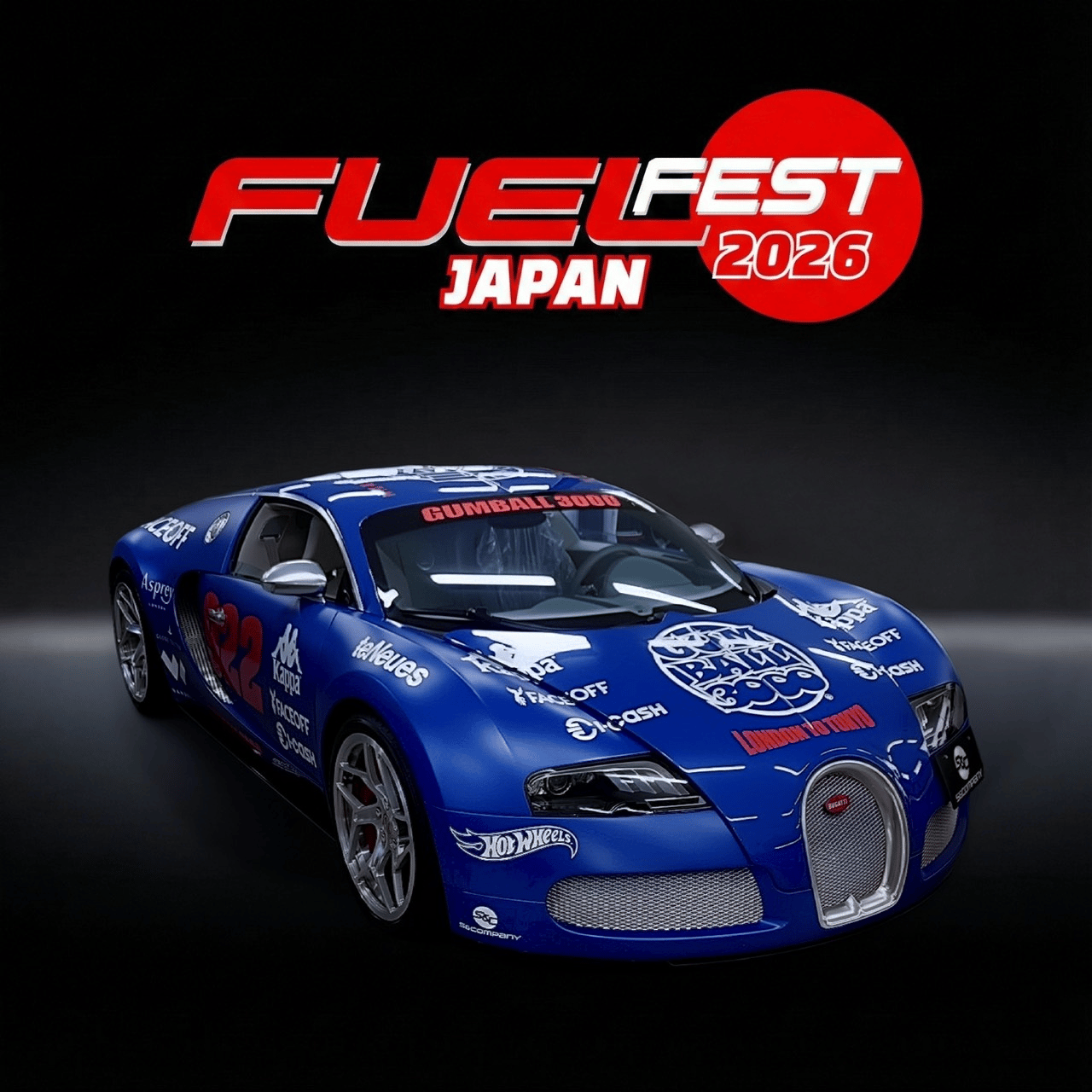 FUELFEST JAPAN 2026　ブガッティ ver.